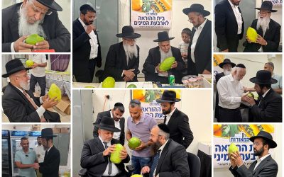 ארבעת המינים מכירת החסד ראש העין תשרי תשפז