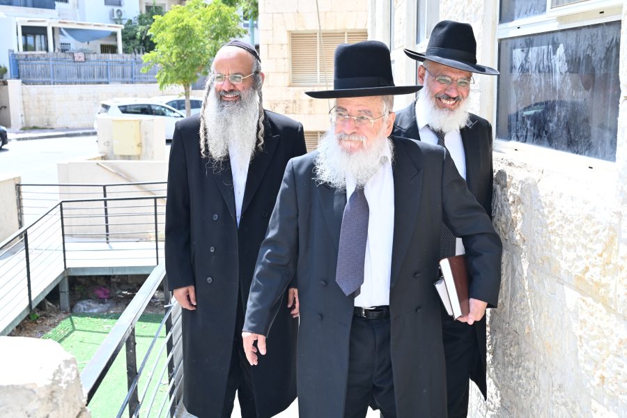 ביקור הרב פנחס קורח בישיבת איתן התורה אלול תשפה (1)