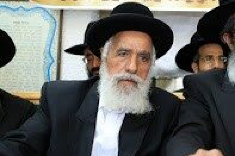 הגר"ש מחפוד עם בנו הגר"ב