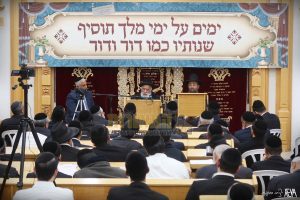 דרשת שבת הגדול הרב שלמה מחפוד מנין בני תורה אלעד תשפו צילום אלנתן אלוני (31)