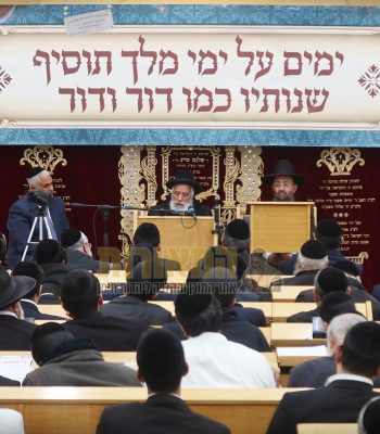 דרשת שבת הגדול הרב שלמה מחפוד מנין בני תורה אלעד תשפו צילום אלנתן אלוני (31)