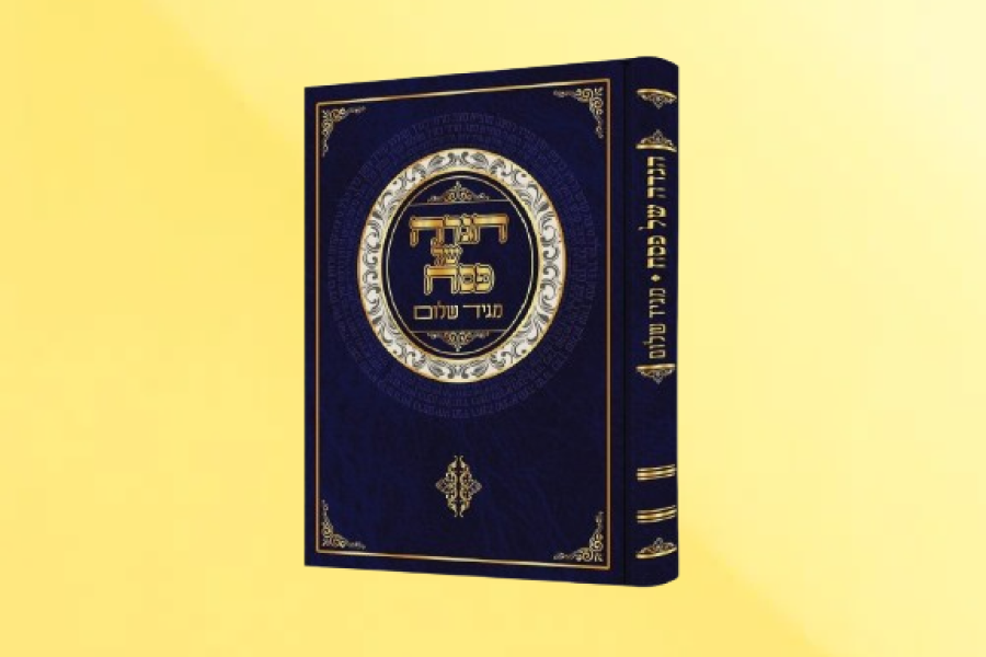 הדמיה הגדה של פסח מגיד שלום הרב שלום זכריהו