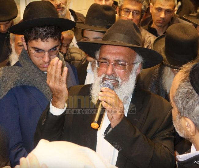 הגר"א רמתי שליט"אמספיד הלווית הגר"א נדב זצ"ל | צילום: אלנתן אלוני