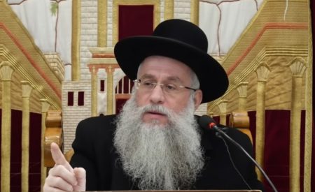 הרב אברהם אבידר צילום מסך