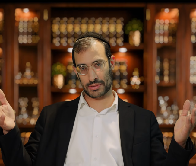 הרב אברהם ישעיהו נדב צילום מסך