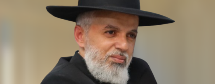 הגאון רבי אברהם עמרני שליט"א | צילום ועיבוד: אלנתן אלוני