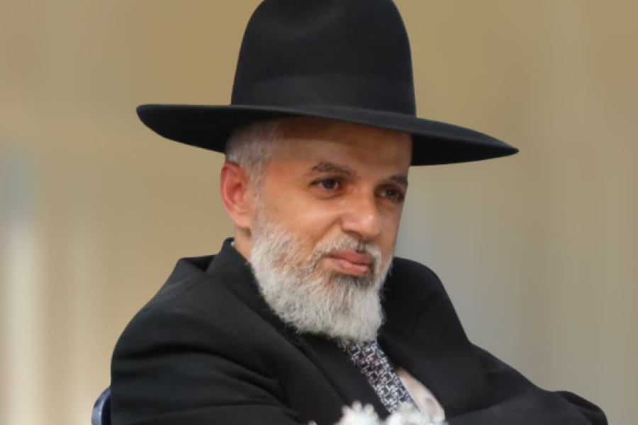 הגאון רבי אברהם עמרני שליט"א | צילום ועיבוד: אלנתן אלוני