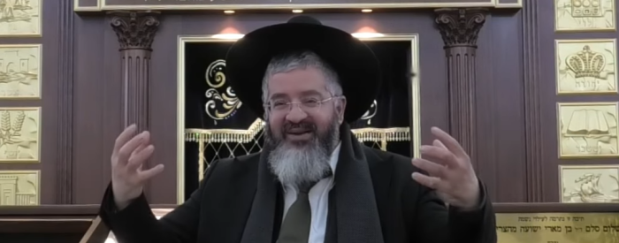 הרב אורן צדוק צילום מסך