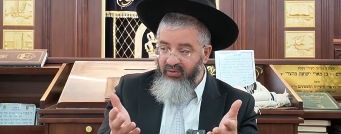 הרב אורן צדוק צילום מסך