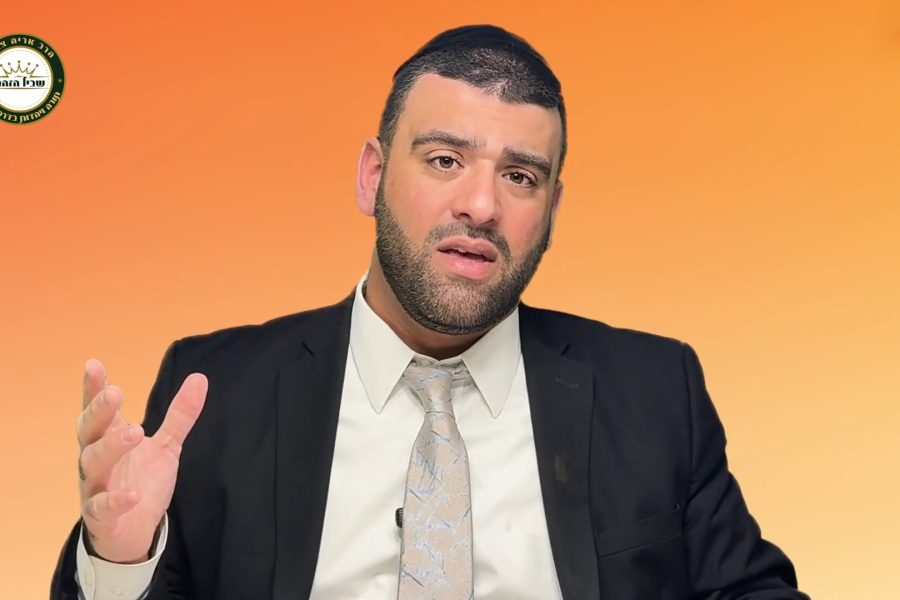 הרב אריה צברי צילום מסך