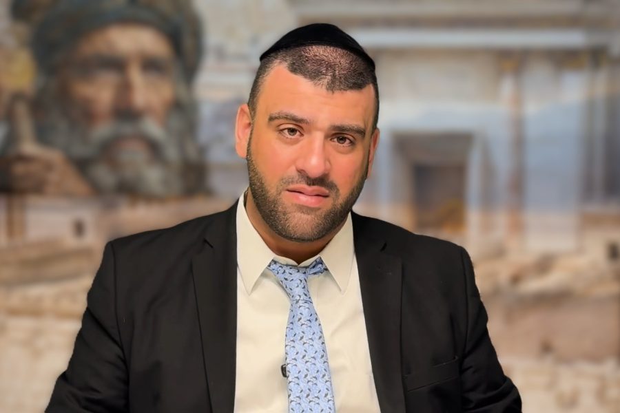הרב אריה צברי צילום מסך