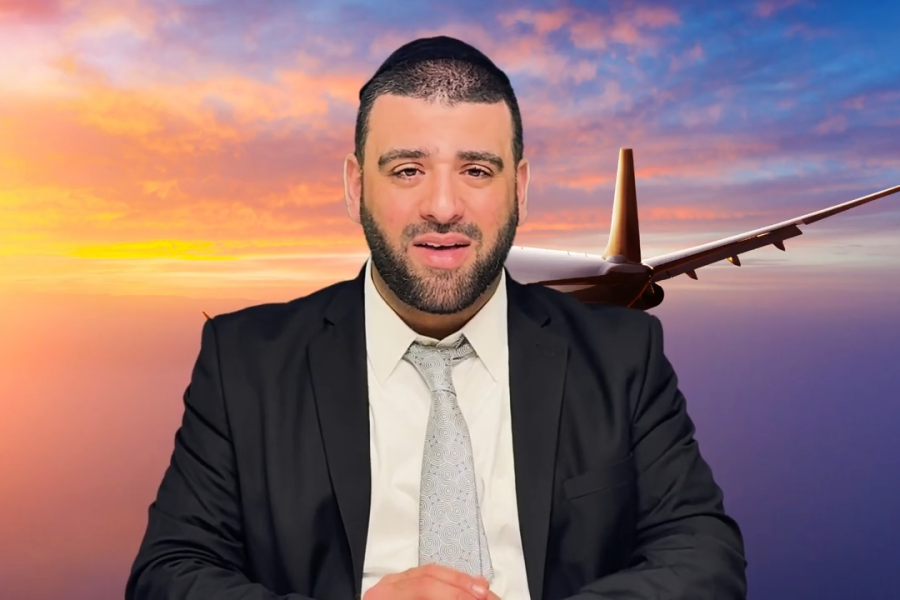 הרב אריה צברי צילום מסך