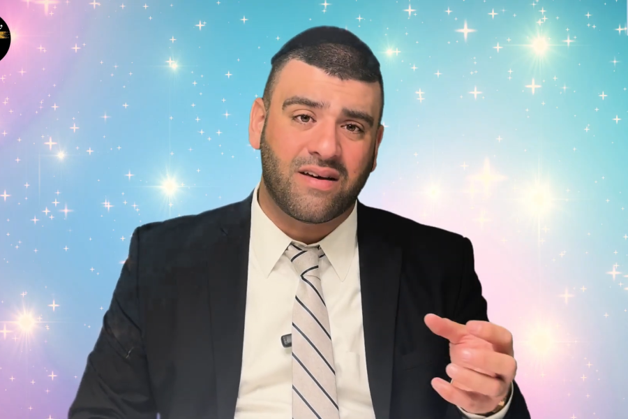 הרב אריה צברי צילום מסך