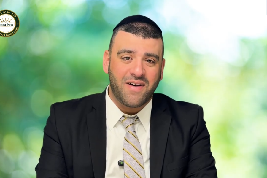 הרב אריה צברי צילום מסך