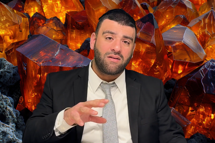 הרב אריה צברי צילום מסך