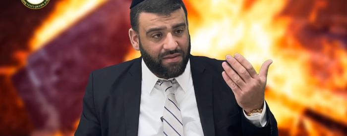הרב אריה צברי צילום מסך