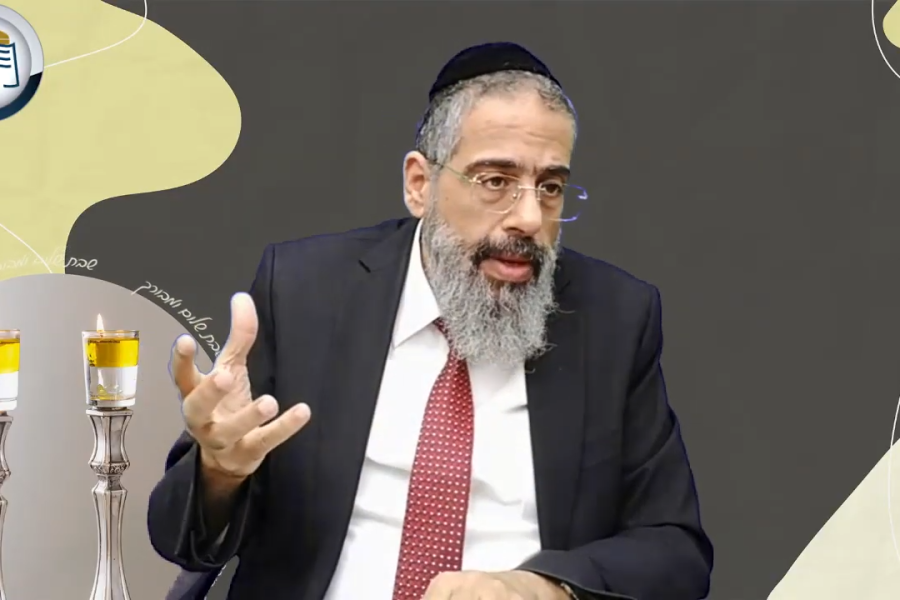 הרב בועז שלום צילום מסך