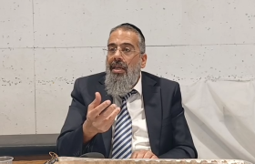 הרב בועז שלום צילום מסך