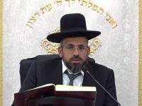 הגאון רבי דוד צדוק שליט"א - רב המושבים אורה, עמינדב ואבן ספיר | צילום מסך