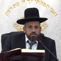 הגאון רבי דוד צדוק שליט"א - רב המושבים אורה, עמינדב ואבן ספיר | צילום מסך