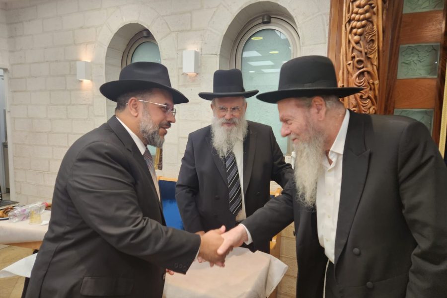 הרב זכריהו שלום כנס הוצאת הספר (5)