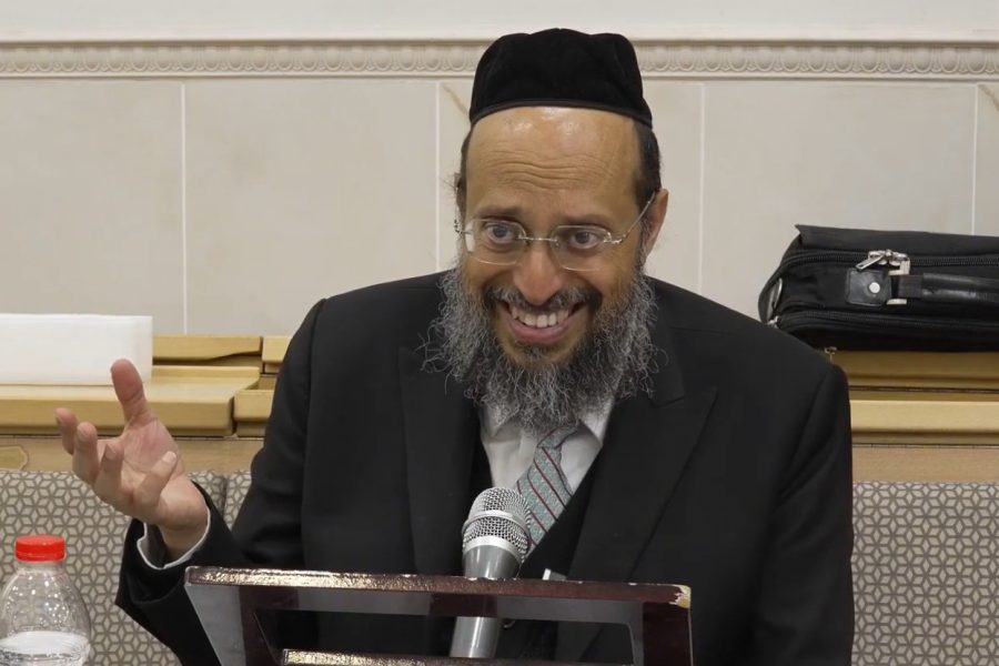 הרב חיים זאיד צילום מסך