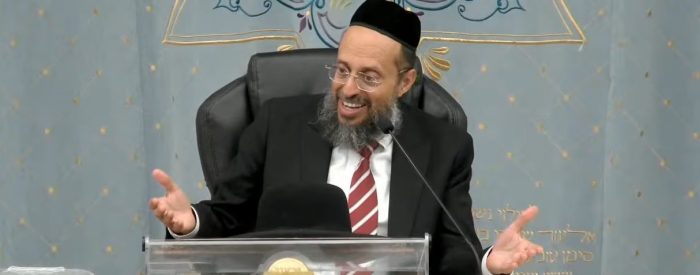 הרב חיים זאיד צילום מסך