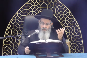 הרב חיים מגורי צילום מסך