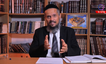 הרב יהודה סעדיה צילום מסך