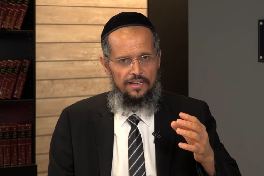 הרב יהודה סעדיה צילום מסך