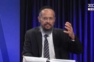 הרב יהודה סעדיה  צילום מסך