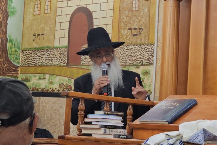 הרב יהורם יפת נחלת יצחק ראשון לציון חשון תשפו