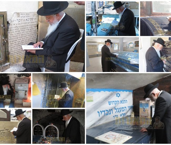 הרב יורם סרי תפילה קברי צדיקים ו אב תשפו תמונה ראשית
