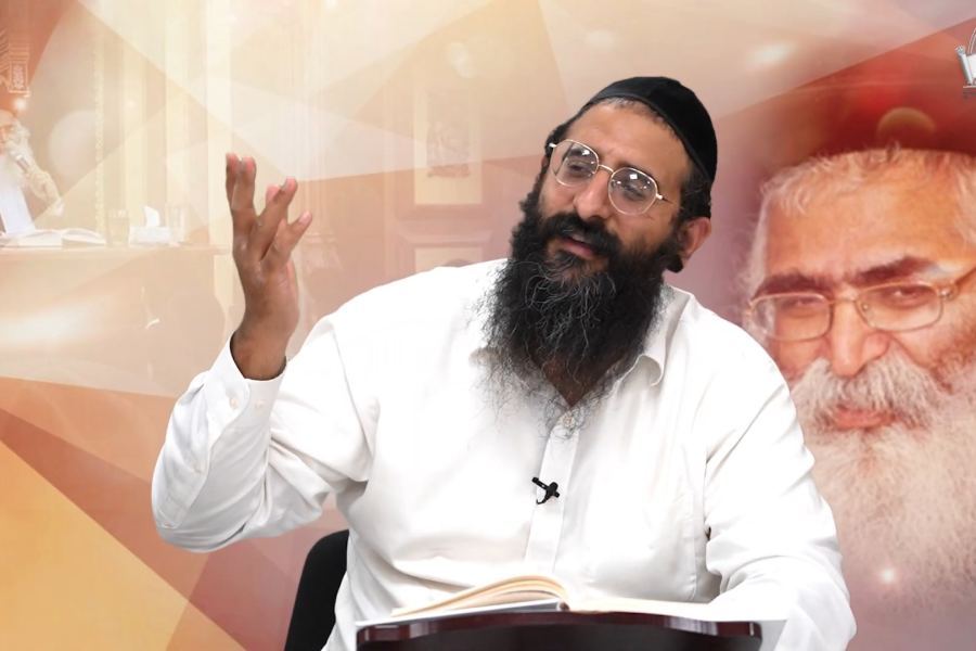 הרב יצחק חיים מעודה צילום מסך