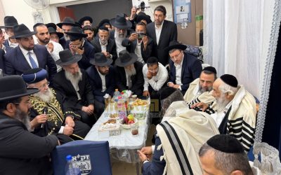הרב יצחק יוסף ניחום אבלים על פטירת הרבנית חנינה כהן (4)