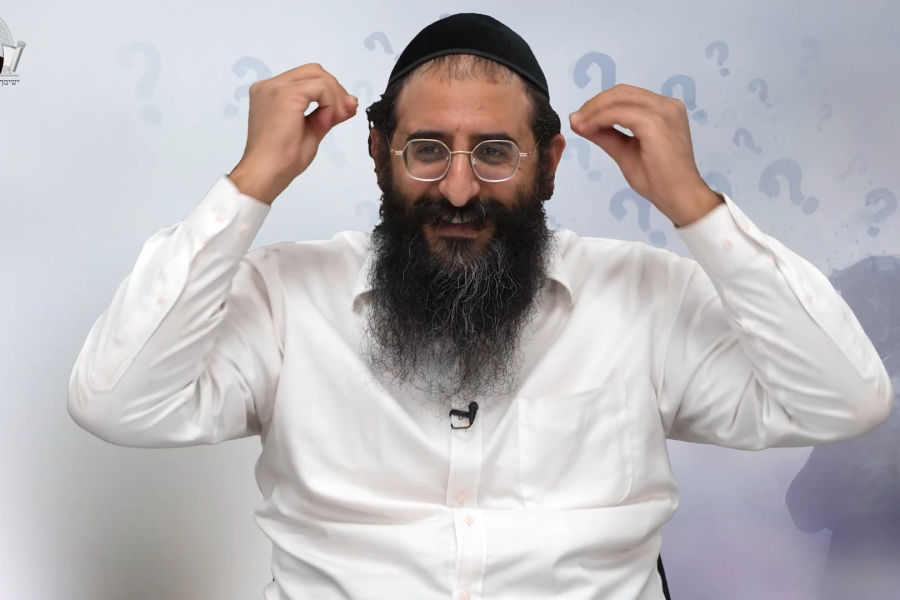 הרב יצחק מעודה צילום מסך