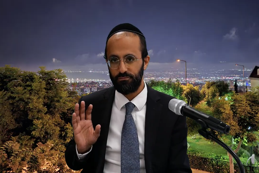 הרב ישי יפת צילום מסך