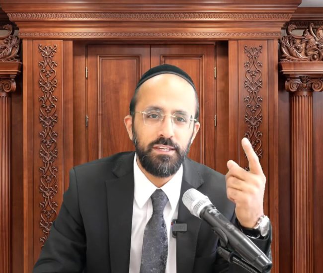 הרב ישי יפת צילום מסך