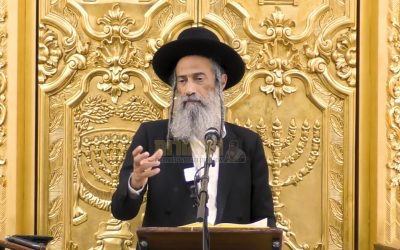 הרב מנשה עוזרי צילום מסך נזר ישראל