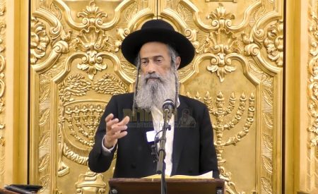 הרב מנשה עוזרי צילום מסך נזר ישראל