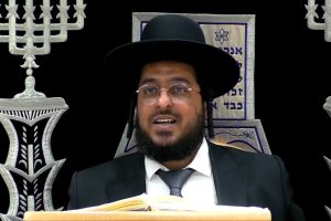 הרב עמית מגד צילום מסך