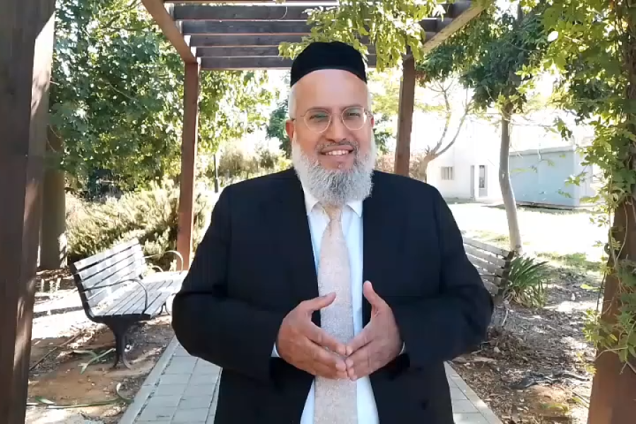 הרב צפניה רענן צילום מסך