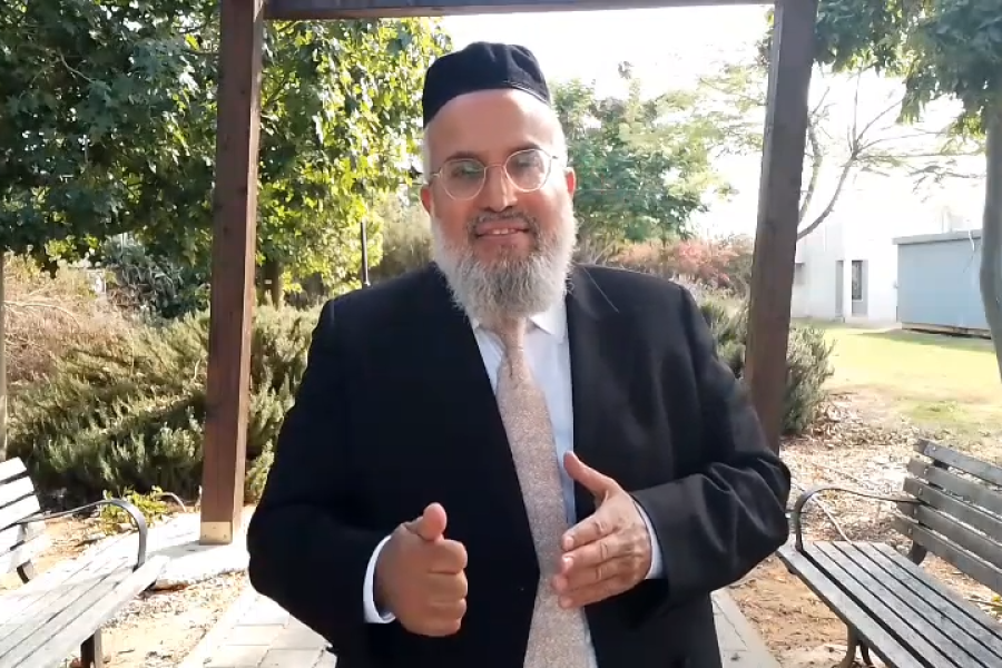 הרב צפניה רענן צילום מסך