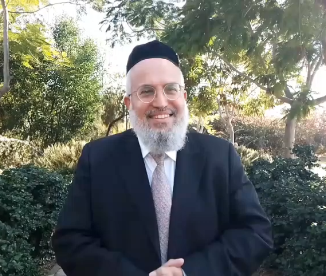 הרב צפניה רענן צילום מסך