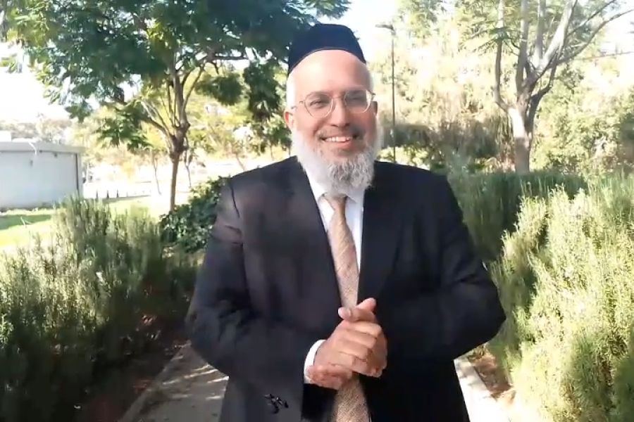 הרב צפניה רענן צילום מסך