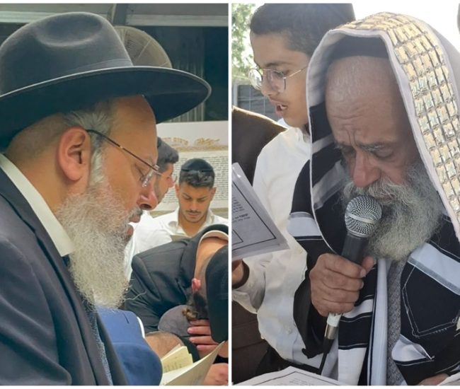 הרב שי עטרי והרב משה גברא עגור תשפו