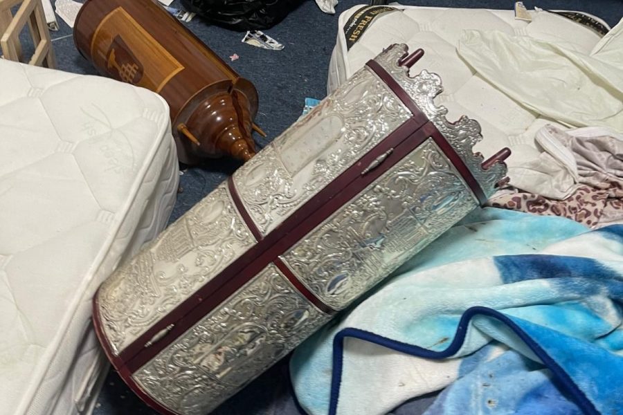 חילול בית הכנסת התימני בקדימה צורן תולדות תשפו קרדיט דוברות המשרד לשירותי דת