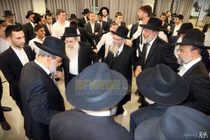 חתונת בן הרב יששכר קאפח עם בת הרב יואל חמדי נכדת הרב חיים מגורי אדר תשפו צילום אלנתן אלוני (57)