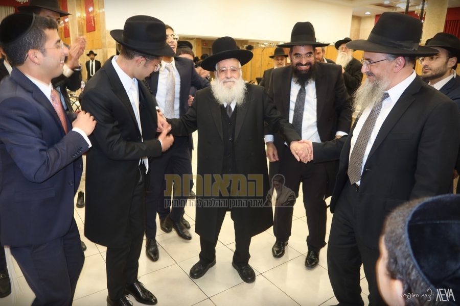 חתונת נכדת הרב פנחס קורח בת לחתנו הרב יחיאל גיאת אדר תשפו צילום אלנתן אלוני (42)