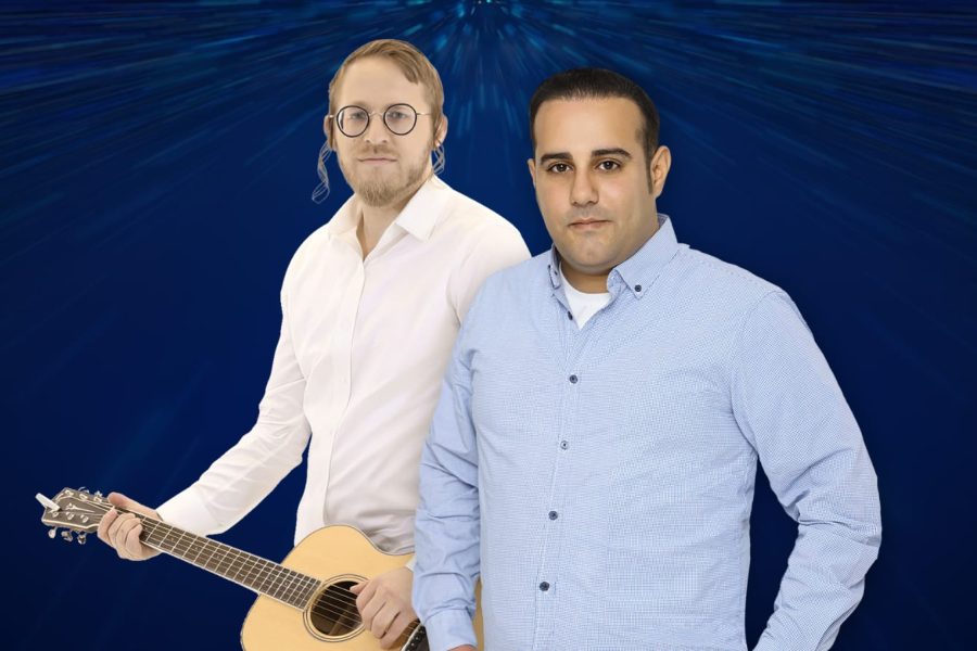 ישראל גברא ודייויד טויב - קם ונופל | יח"צ, קרדיט צילומים: רפאל מזרחי ויצחק קלמן